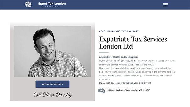 Expatriate Tax Services London
